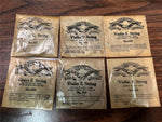 VTG GRETSCH Violin G/4th Strings Steel Wound Silvered Steel & D Strings 200,207