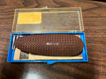 VTG Made in USA LA Pachmayr 500B Presentation Pad Brown