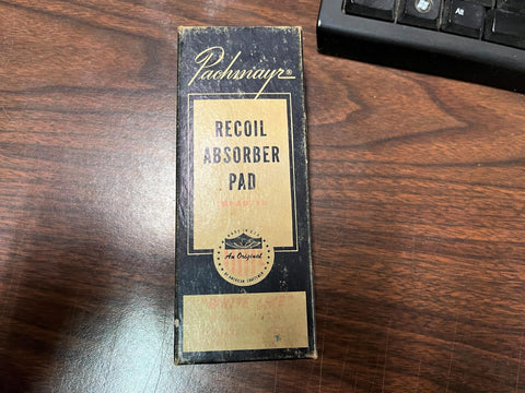 VTG Made in USA Pachmayr White Line Recoil Absorber Pad Black