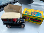 Vtg Japan Friction Car Cadillac Tin Toy 1950's MINT NIB Orig Box Auto Truck Shio