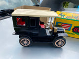 Vtg Japan Friction Car Cadillac Tin Toy 1950's MINT NIB Orig Box Auto Truck Shio