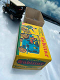 Vtg Japan Friction Car Cadillac Tin Toy 1950's MINT NIB Orig Box Auto Truck Shio