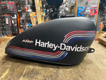 Vtg Harley Gas Tank AMF Sportster Custom Chopper Old Skool Paint Peanut Black!