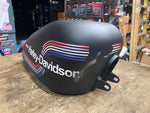 Vtg Harley Gas Tank AMF Sportster Custom Chopper Old Skool Paint Peanut Black!