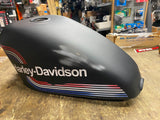 Vtg Harley Gas Tank AMF Sportster Custom Chopper Old Skool Paint Peanut Black!