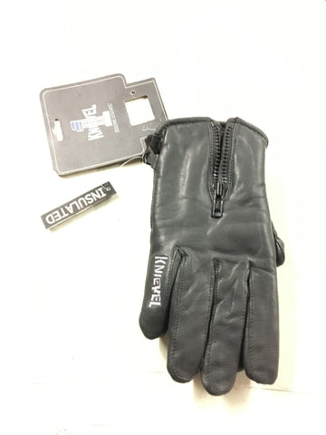 Evel Knievel motorcycle gloves MI7002M Insulated leather rare zipper medium wtag
