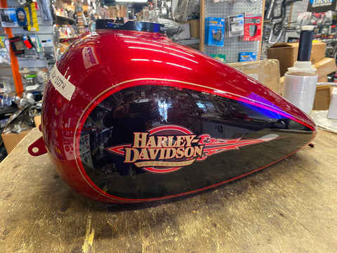 Gas tank Harley Electra Glide classic 2013 FLH Ember Red Sunglo merlot 2 tone