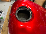 Gas tank Harley Electra Glide classic 2013 FLH Ember Red Sunglo merlot 2 tone