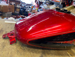 Gas tank Harley Electra Glide classic 2013 FLH Ember Red Sunglo merlot 2 tone