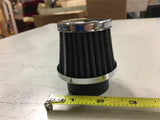 Emgo Chrome 35mm air filter motorcycle pod Honda Kawasaki Suzuki Yamaha 12-55735