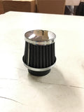 Emgo Chrome 35mm air filter motorcycle pod Honda Kawasaki Suzuki Yamaha 12-55735