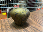 VTG Antique Pre-1900s Solid Brass Large Cowbell Hand Forged