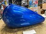 Ghost Flame Gas Tank Blue Harley Bagger FLH Road Glide 2004-2007 FI Ultra FLHX