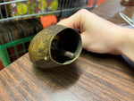 VTG Antique Pre-1900s Solid Brass Large Cowbell Hand Forged