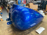 Ghost Flame Gas Tank Blue Harley Bagger FLH Road Glide 2004-2007 FI Ultra FLHX