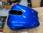 Ghost Flame Gas Tank Blue Harley Bagger FLH Road Glide 2004-2007 FI Ultra FLHX