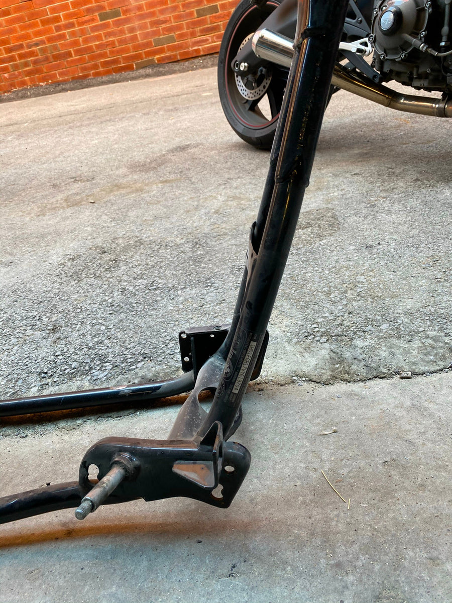 Harley Baggers Frame Harley Touring Bagger Frame Evo 1997 Road king FLH Salvage Cert OEM Ul ...