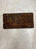 vtg 1935 Pennsylvania License plate Penna Ford Chevrolet 42648