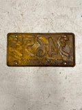 vtg 1934 Pennsylvania License plate Penna Ford Chevrolet 34655