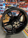 Black Mag Wheel Harley Bagger Ultra Road King FLH 2009^ Glide FLHX Rear