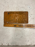 vtg 1936 Pennsylvania License plate Penna Ford Chevrolet Dodge 1M822