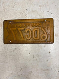 vtg 1936 Pennsylvania License plate Penna Ford Chevrolet Dodge 6DC77