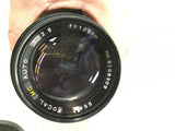 VTG Canon AE-1 28mm 135mm Lens Camera Instructions Vivitar 3500 Flash Strap