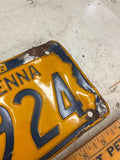 vtg 1951 Pennsylvania License plate Penna Ford Chevrolet Dodge 3L924