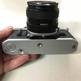 VTG Canon AE-1 28mm 135mm Lens Camera Instructions Vivitar 3500 Flash Strap