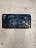 vtg 1956 Pennsylvania License plate Penna Ford Chevrolet Dodge 5Z058