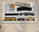Life-Like Trains Golden Flyer Santa Fe HO Scale Train Set Incomplete