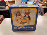 VTG 1969 Junior Chef Real Electric Cotton Candy Machine Complete in Box