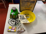 VTG 1969 Junior Chef Real Electric Cotton Candy Machine Complete in Box