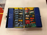 VTG 1966 Matchbox Collectors Case Filled 29 assorted Cars Lot