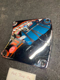 NOS Chrome Inspection Cover Primary Harley FLT FXR Fxrt 5 speed Tour Glide OEM