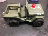 Vintage Tonka JEEP ARMY GREEN MP 215 mini Pressed Steel Military vehicle tin toy