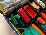 VTG 1966 Matchbox Collectors Case Filled 29 assorted Cars Lot