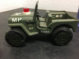 Vintage Tonka JEEP ARMY GREEN MP 215 mini Pressed Steel Military vehicle tin toy