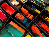 VTG 1966 Matchbox Collectors Case Filled 29 assorted Cars Lot