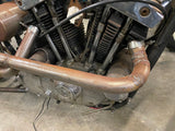 custom Shotgun Exhaust Pipes Harley Ironhead Sportster Chopper Drag Straight