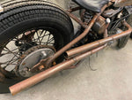 custom Shotgun Exhaust Pipes Harley Ironhead Sportster Chopper Drag Straight