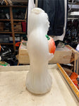 vtg 33" Ghost Holding Jack-o-Lantern Halloween blow mold no electrical component