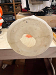 vtg 33" Ghost Holding Jack-o-Lantern Halloween blow mold no electrical component