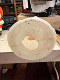 vtg 33" Ghost Holding Jack-o-Lantern Halloween blow mold no electrical component