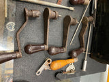Antique Tool Bag Tools Cash Register Adding Machines Vintage Parts handles Lot!