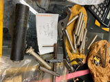 Antique Tool Bag Tools Cash Register Adding Machines Vintage Parts handles Lot!