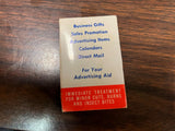 VTG Mid Century 1950s Lot of 2 Kessler Promotional Lotion Pocket First Aid pack