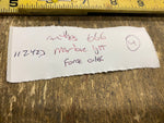 Anthes AFO- 666 Marker Light Glass Lens Amber Internation Truck Tractor Vtg NOS
