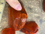 Anthes AFO- 666 Marker Light Glass Lens Amber Internation Truck Tractor Vtg NOS