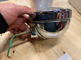 Vtg Guide -80 Spotlight Passing Lamp Shovelhead FLH Orig Factory Nice 4 1/2" OEM